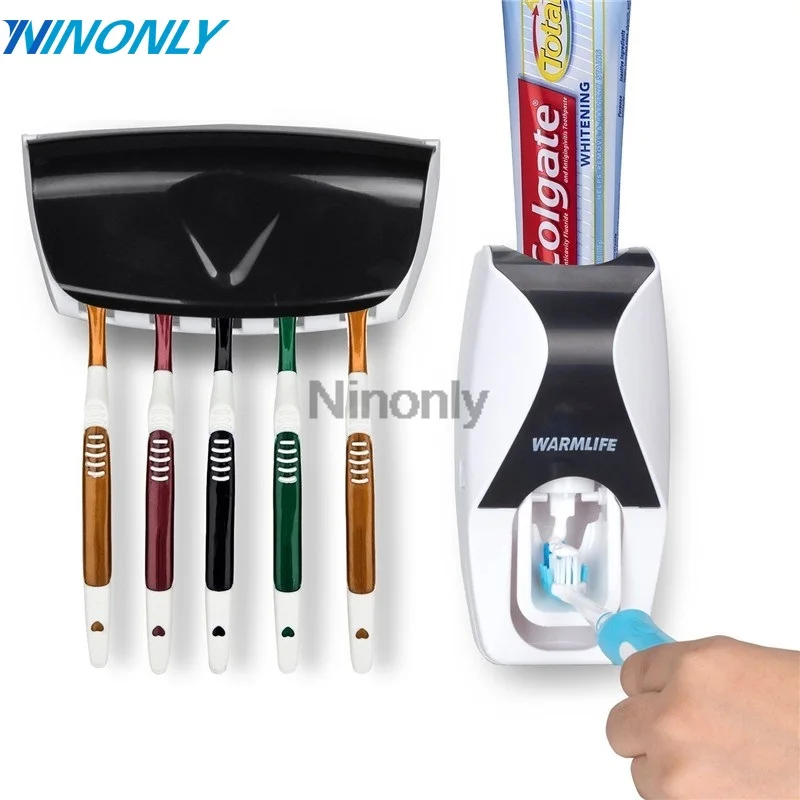 Автоматический Диспенсер зубной пасты для щетки чехол соковыжималка комплект