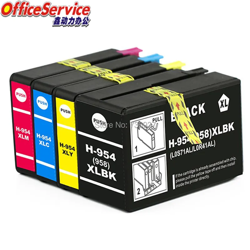 Compatible Ink Cartridge For HP954 954xl ,suit for Officejet Pro 8210 8710 8720 8730 7720 7740 inkjet Printer
Compatible Ink Cartridge For HP954 954xl ,suit for Officejet Pro 8210 8710 8720 8730 7720 7740 inkjet Printer