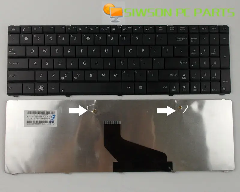 New Keyboard US Version For X53SJ X53TK K53BY K73SD K73SJ A53U-XE1 A53U-XE3 Laptop Black
New Keyboard US Version For X53SJ X53TK K53BY K73SD K73SJ A53U-XE1 A53U-XE3 Laptop Black