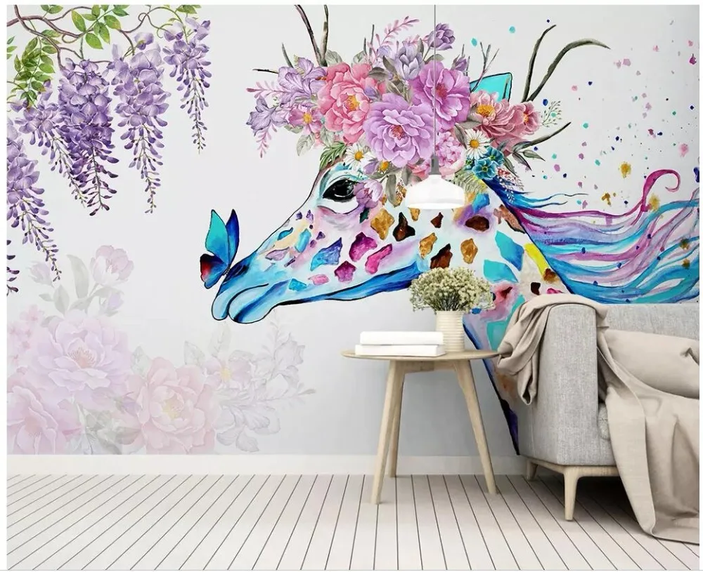 3d photo wallpaper custom mural Simple hand drawn giraffe flower home decor background wall living room wallpaper for walls 3 d
3d photo wallpaper custom mural Simple hand drawn giraffe flower home decor background wall living room wallpaper for walls 3 d