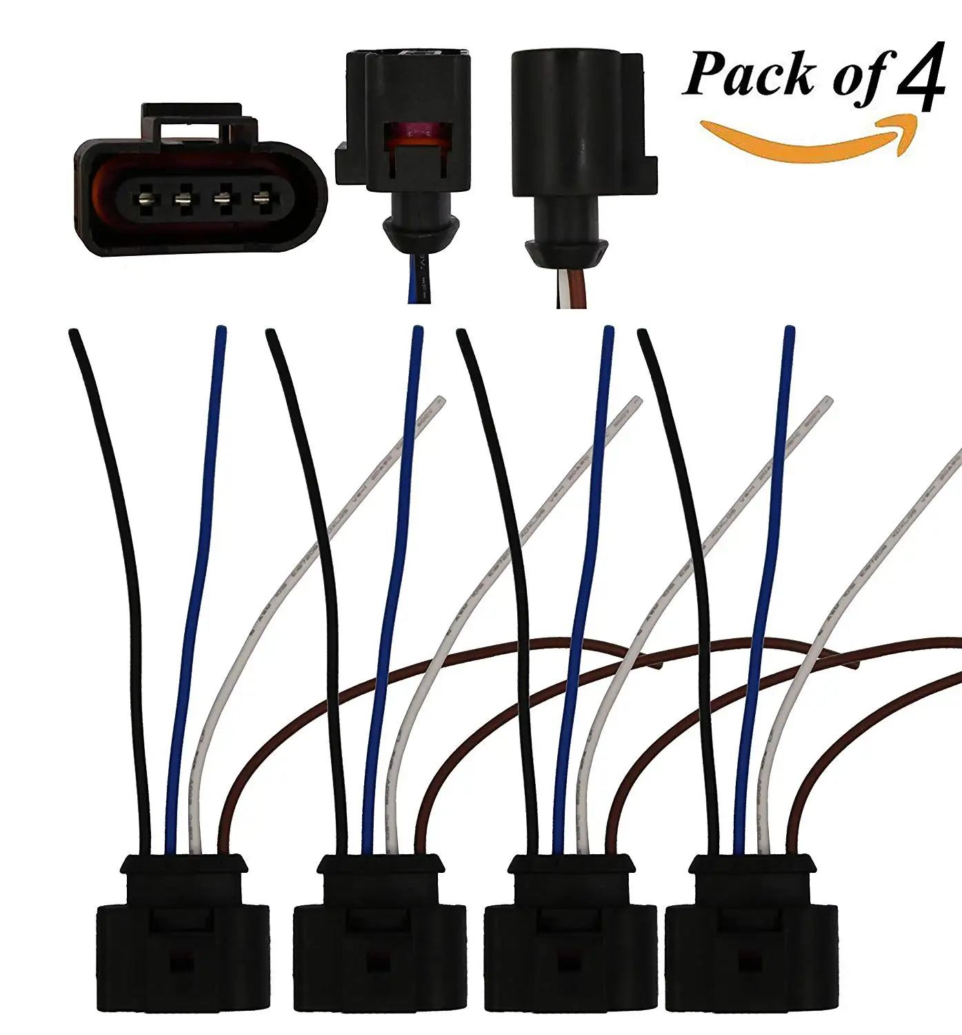 4pcs Ignition Coil Connector Repair Kit Harness Wiring Plug for Audi VW Jetta Passat Motor Replacement Accessories Free Shipping
4pcs Ignition Coil Connector Repair Kit Harness Wiring Plug for Audi VW Jetta Passat Motor Replacement Accessories Free Shipping