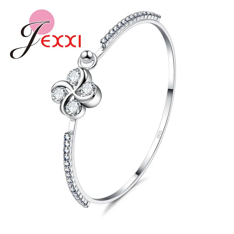 Hot Promotion Crystal Hand Accessories Silver Jewelry Cubic Zircon 925 Sterling Silver Bracelet Band Bangles For Women
Hot Promotion Crystal Hand Accessories Silver Jewelry Cubic Zircon 925 Sterling Silver Bracelet Band Bangles For Women