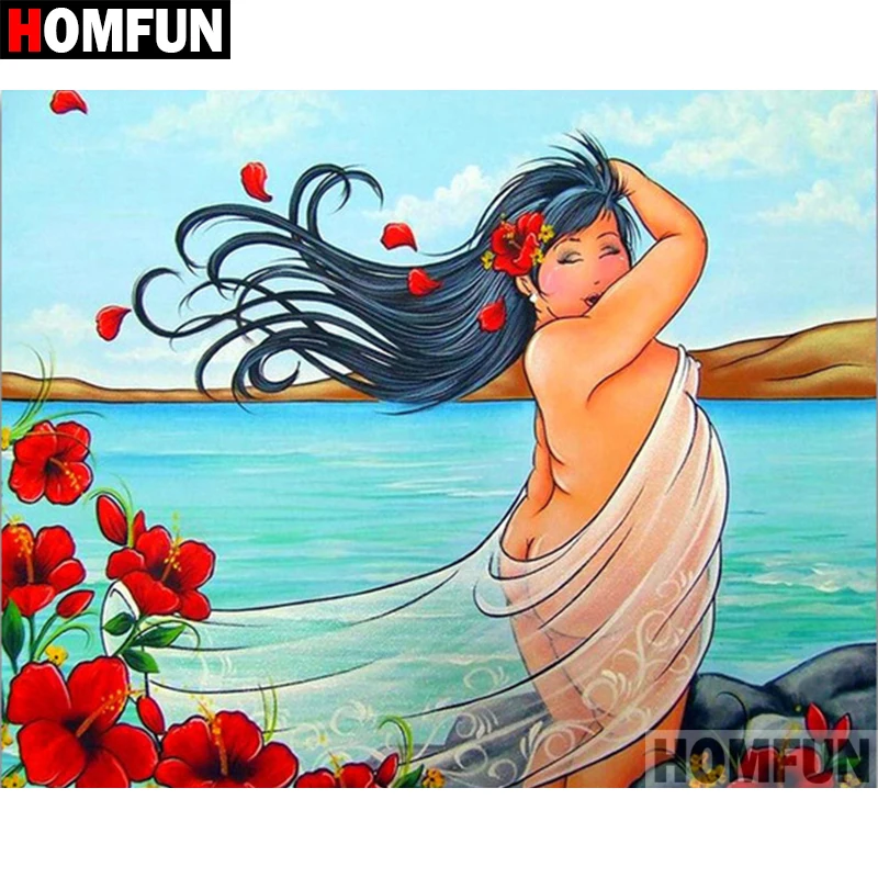 HOMFUN 5D DIY Diamond Painting Full Square/Round Drill "Fat woman" 3D Embroidery Cross Stitch Mosaic Home Decor A06072
HOMFUN 5D DIY Diamond Painting Full Square/Round Drill "Fat woman" 3D Embroidery Cross Stitch Mosaic Home Decor A06072