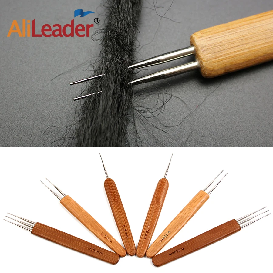 Alileader 0.75mm Double Head Dreadlock Wood Handle Crochet Needle Hook For Dreadlocks Braids Hair Making Needle Tools For Dreads
Alileader 0.75mm Double Head Dreadlock Wood Handle Crochet Needle Hook For Dreadlocks Braids Hair Making Needle Tools For Dreads