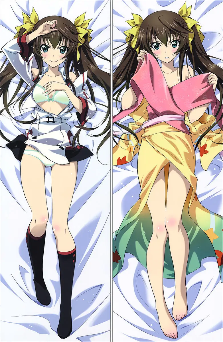 Аниме 150х50см наволочка IS063 Infinite Stratos | Дом и сад