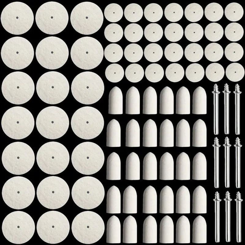 Generic Felt Polishing Pad Clean Wheels & Point Mandrel for Rotary Dremel Pack 88Pcs Felting Pads Wheel Abrasive Tools WWO
Generic Felt Polishing Pad Clean Wheels & Point Mandrel for Rotary Dremel Pack 88Pcs Felting Pads Wheel Abrasive Tools WWO