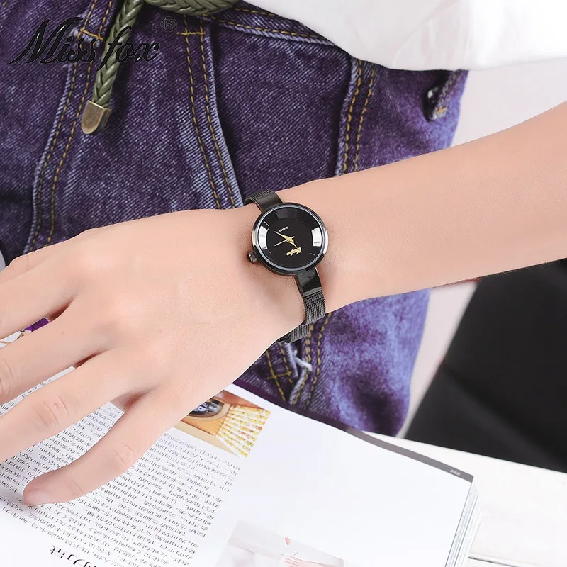 Famous Luxury Brand Women Watches Simple Style Black Stainless Steel Ladies Wrist Watch Minimalist Female Casual Dress Clock New
Famous Luxury Brand Women Watches Simple Style Black Stainless Steel Ladies Wrist Watch Minimalist Female Casual Dress Clock New