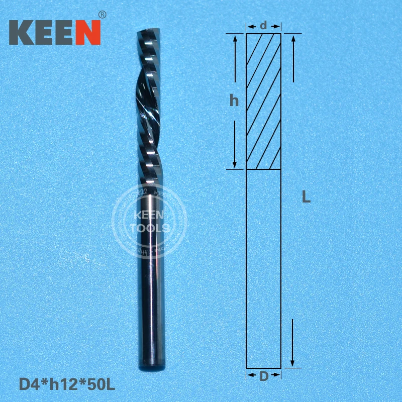 4*12mm Single Flute Down Cut Carbide Endmill,Carbide One Flute End Mill CNC Router Bits
4*12mm Single Flute Down Cut Carbide Endmill,Carbide One Flute End Mill CNC Router Bits