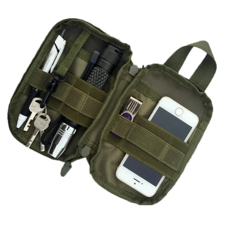 Molle tactical bag outdoor CS equipment accessory bag EDC camouflage small pocket fan bag
Molle tactical bag outdoor CS equipment accessory bag EDC camouflage small pocket fan bag