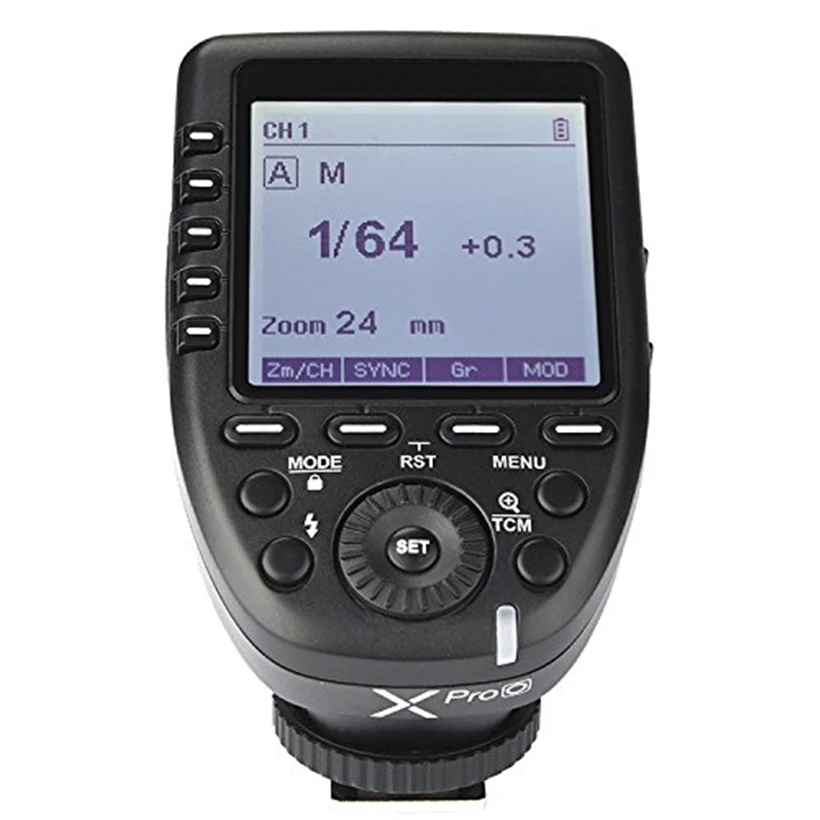 Godox Xpro-O TTL 2.4G X system LCD Screen High-speed Wireless Flash Transmitter For Olympus Pansonic Lumix P5 P3 PL5 GH4 G85
Godox Xpro-O TTL 2.4G X system LCD Screen High-speed Wireless Flash Transmitter For Olympus Pansonic Lumix P5 P3 PL5 GH4 G85