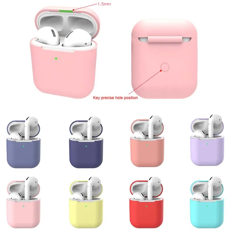 Silicone TPU Bluetooth Wireless Earphone Case Protective Cover Skin Accessories for Apple Airpods 2 2nd Generation Charging Box
Silicone TPU Bluetooth Wireless Earphone Case Protective Cover Skin Accessories for Apple Airpods 2 2nd Generation Charging Box