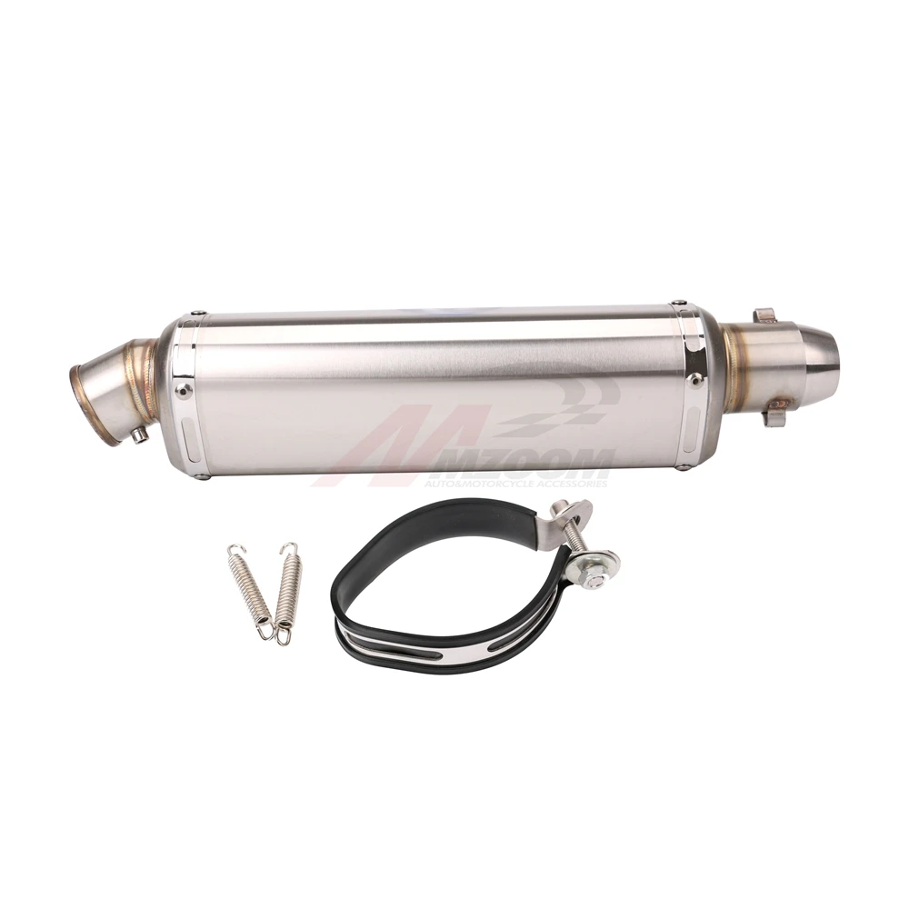 Universal Motorcycle Exhaust Muffler Pipe Escape Moto CB400 CBR125 CBR600 YZF Z750 Z800 Z1000 TMAX530 MT07 | Автомобили и