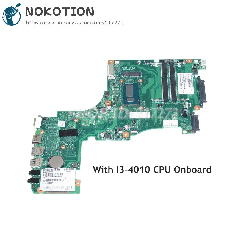 NOKOTION New V000318210 Main Board For Toshiba Satellite L55 L55-A Laptop Motherboard SR16Q I3-4010 CPU DDR3L
NOKOTION New V000318210 Main Board For Toshiba Satellite L55 L55-A Laptop Motherboard SR16Q I3-4010 CPU DDR3L