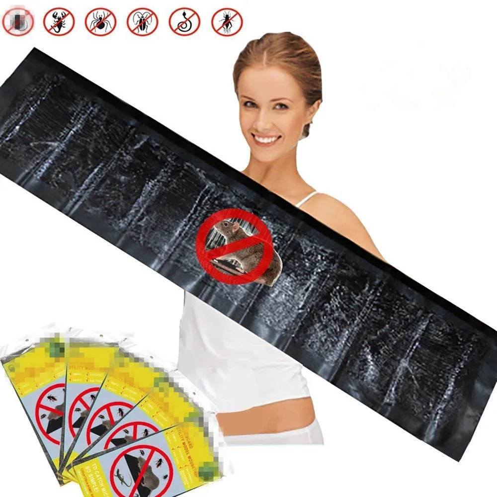 WOWCC Mouse Glue Trap Strong Adhesive Black Glue Rat Mice Sticky Board for Home Office Restaurant
WOWCC Mouse Glue Trap Strong Adhesive Black Glue Rat Mice Sticky Board for Home Office Restaurant