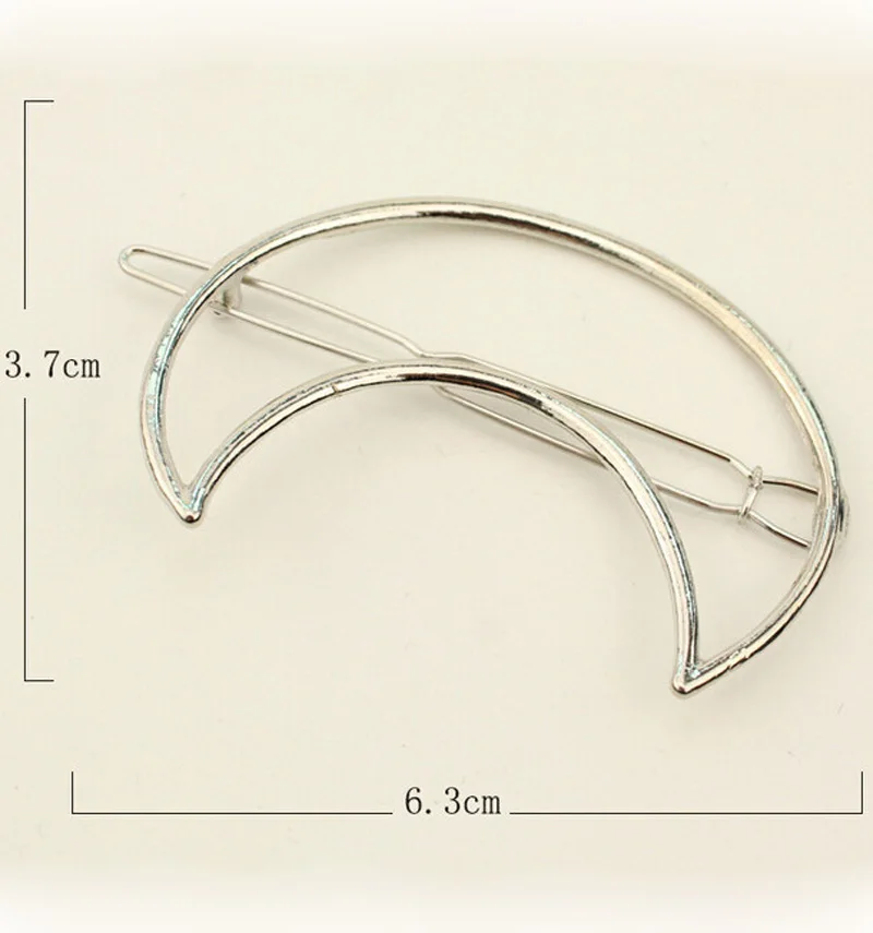fashion hairpin fashion golden metal cutout hollow moon hair clip accessories Jewelry gift
fashion hairpin fashion golden metal cutout hollow moon hair clip accessories Jewelry gift