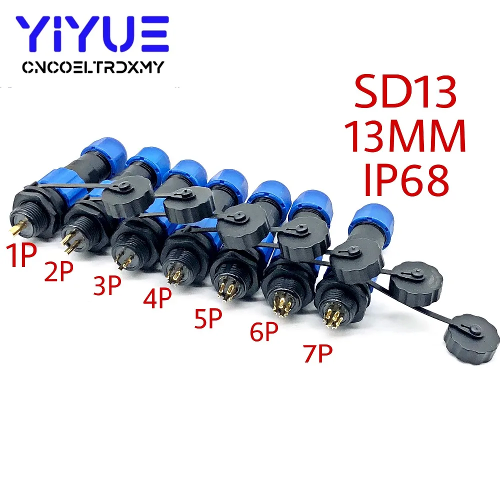 Водонепроницаемый разъем SD13 13 13 мм Тип 1 2 3 4 5 6 7Pin IP68 Кабельный штекер и гнездо авиационный штекер SD1310 кабель питания
Водонепроницаемый разъем SD13 13 13 мм Тип 1 2 3 4 5 6 7Pin IP68 Кабельный штекер и гнездо авиационный штекер SD1310 кабель питания