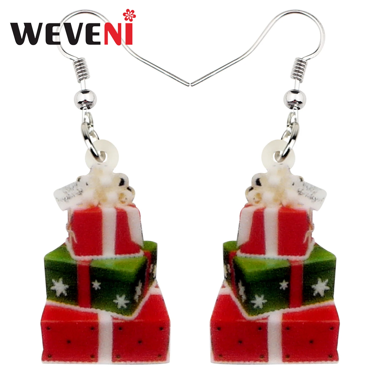 WEVENI Acrylic Christmas Gift Earrings Drop Dangle Xmas Ornaments Party Jewelry For Women Girls Decoration New Year Natal 2018
WEVENI Acrylic Christmas Gift Earrings Drop Dangle Xmas Ornaments Party Jewelry For Women Girls Decoration New Year Natal 2018