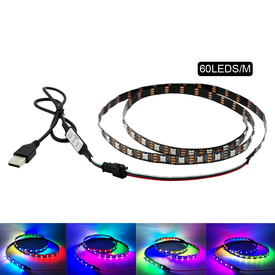 Светодиодная лента 2812b с USB, подсветсветильник для телевизора, лампа мечтательного цвета, декоративная полоска для гостиной, спальни, светил...
Светодиодная лента 2812b с USB, подсветсветильник для телевизора, лампа мечтательного цвета, декоративная полоска для гостиной, спальни, светил...