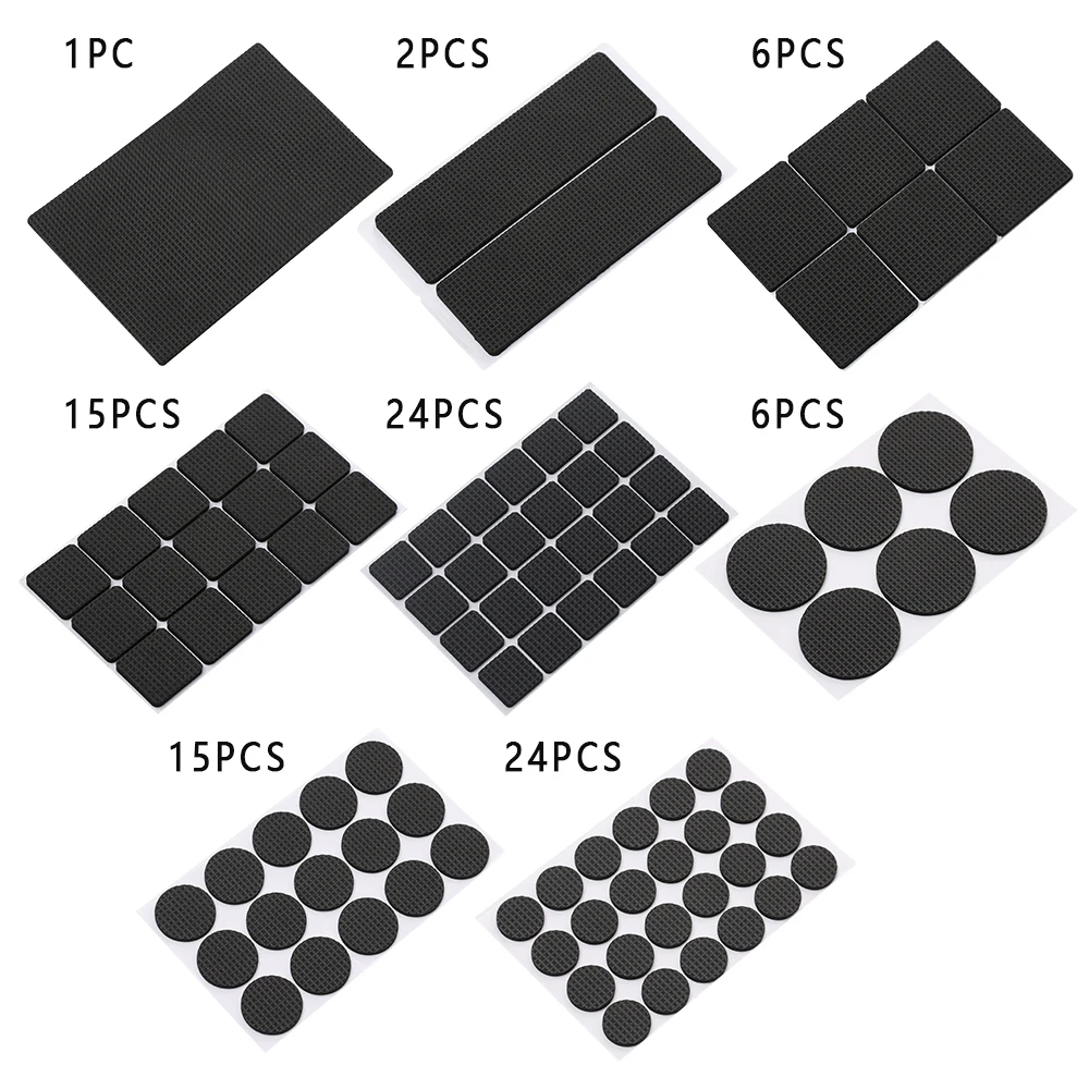 1-24PCS Chair Hardware Self Adhesive Thickness Soft Bumper Floor Table Protector Anti-slip Mat Anti Scrub Leg Cushions Furniture
1-24PCS Chair Hardware Self Adhesive Thickness Soft Bumper Floor Table Protector Anti-slip Mat Anti Scrub Leg Cushions Furniture