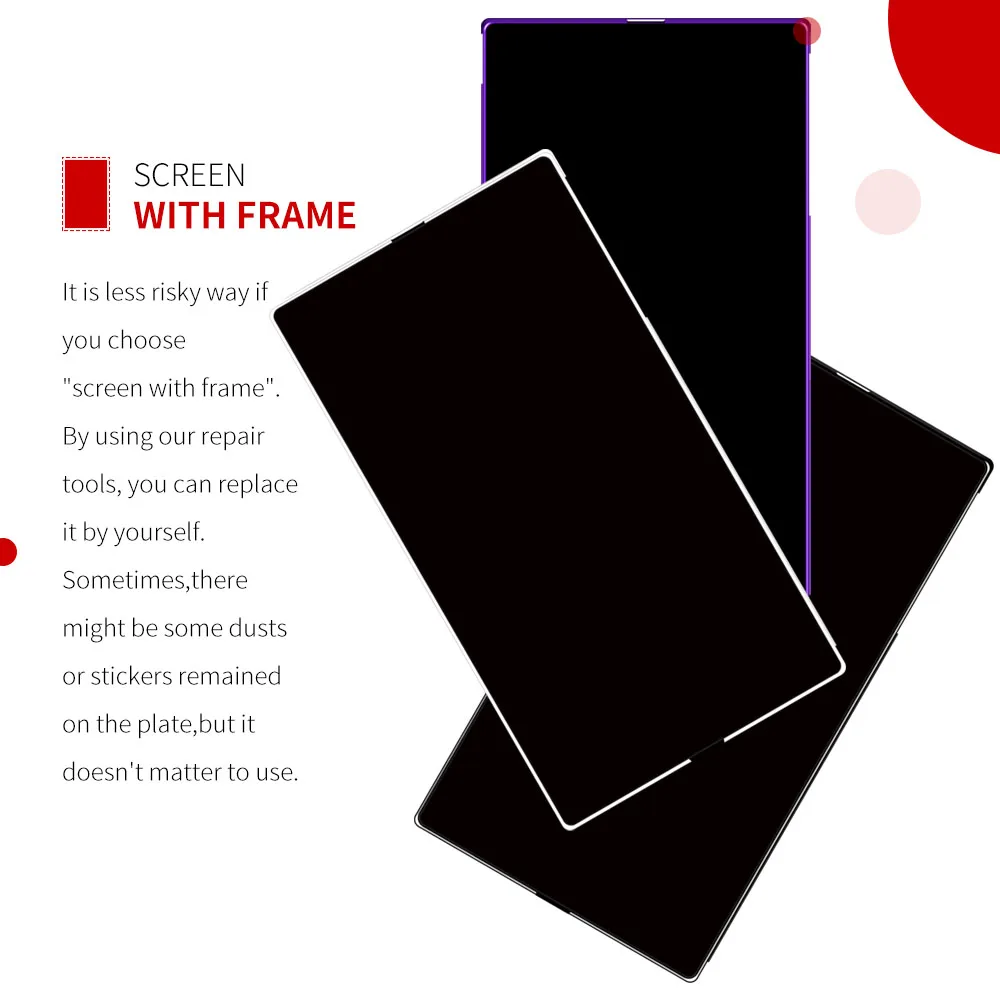 Original LCD For SONY Xperia Z Ultra Display Touch Screen Digitizer For SONY Xperia Z Ultra Display XL39h XL39 C6833 C6803 C6802
Original LCD For SONY Xperia Z Ultra Display Touch Screen Digitizer For SONY Xperia Z Ultra Display XL39h XL39 C6833 C6803 C6802