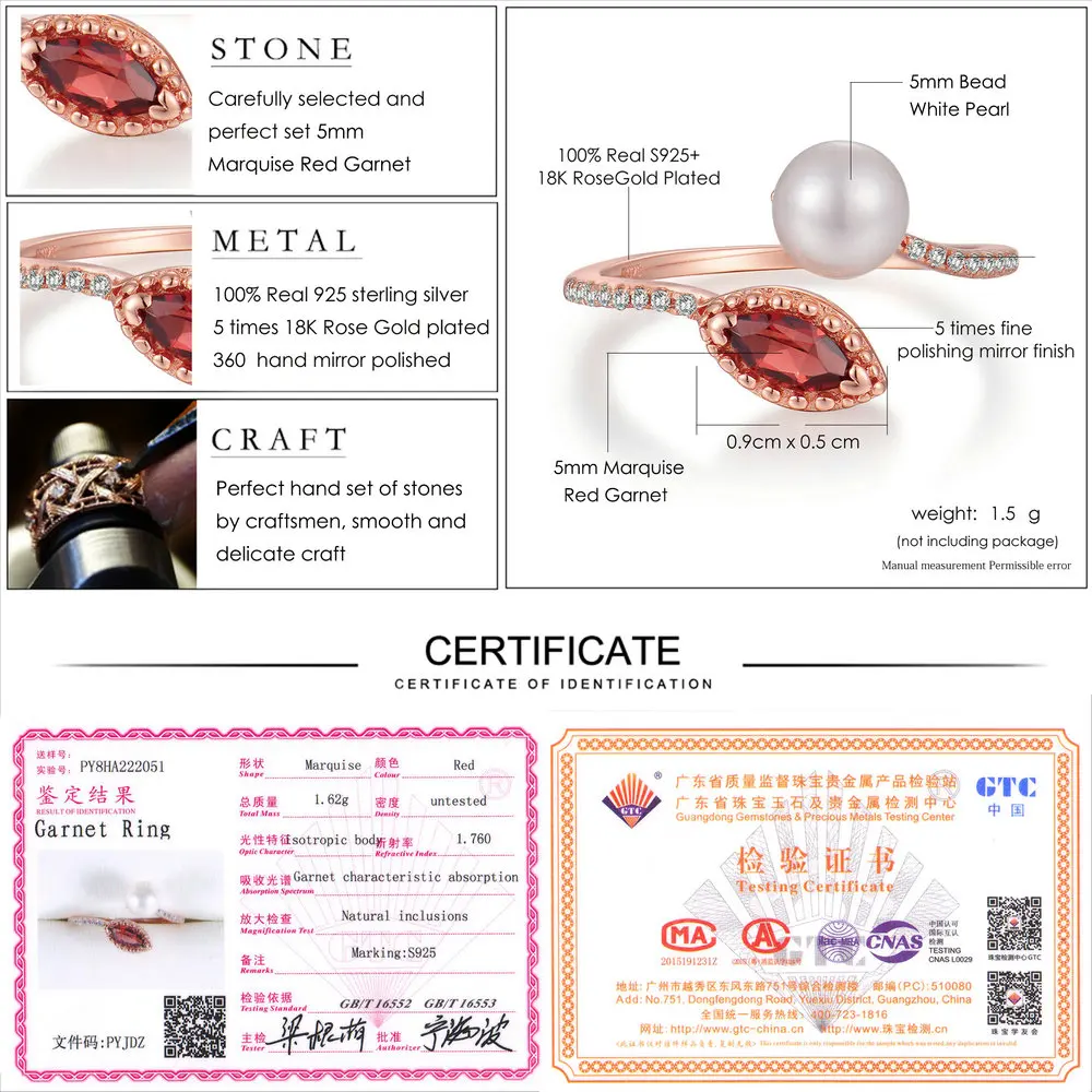 LAMOON Natural Gemstone Freshwater Pearls+Garnet S925 Sterling Silver Jewelry Sets For Women Classic Fine Jewelry V050-2
LAMOON Natural Gemstone Freshwater Pearls+Garnet S925 Sterling Silver Jewelry Sets For Women Classic Fine Jewelry V050-2
