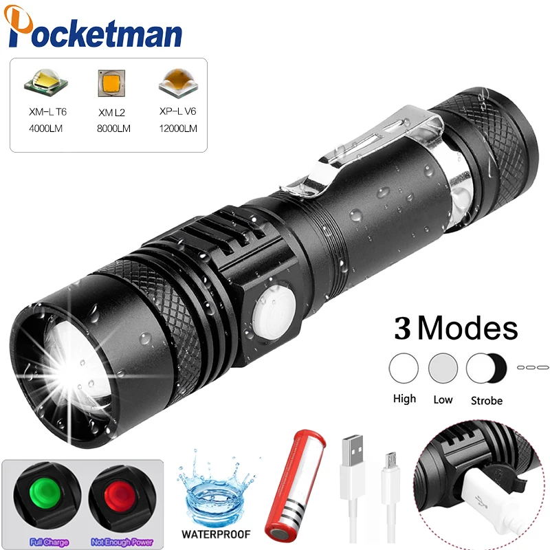 Сверхъяркий Суперяркий Светодиодный светильник онарь USB linterna Led torch T6/L2/V6 Power Tips масштабируемый велосипедный светильник 18650 перезаряжаемый
Сверхъяркий Суперяркий Светодиодный светильник онарь USB linterna Led torch T6/L2/V6 Power Tips масштабируемый велосипедный светильник 18650 перезаряжаемый