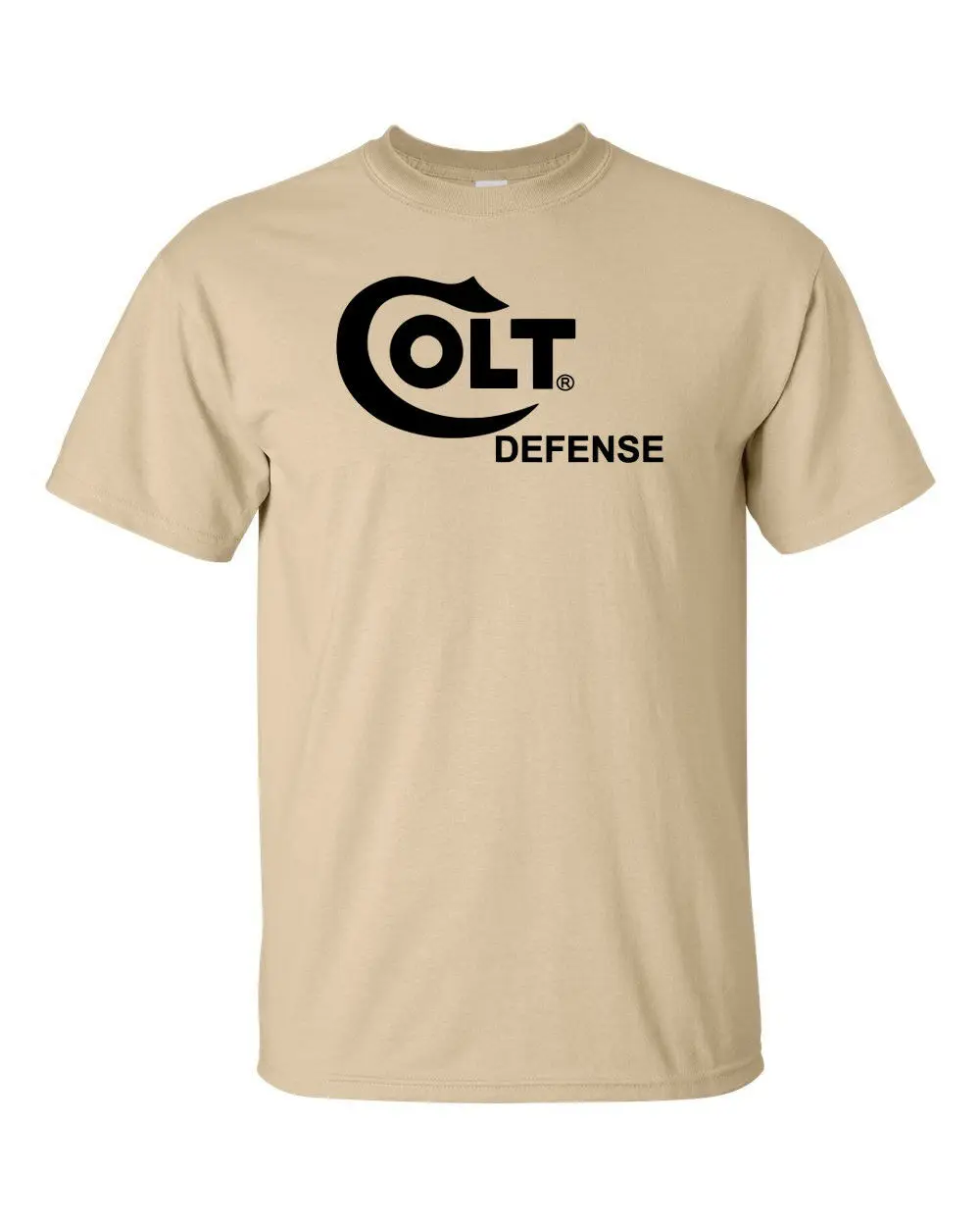 2019 модная черная футболка с логотипом Colt Defense пистолетом 2Nd refedy Pro и