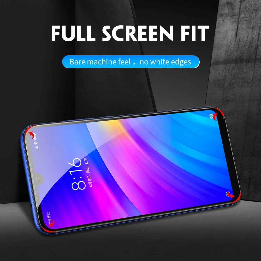 Закаленное стекло Redmi 7 для Xiaomi Note 5 6 Pro 8 9 SE Защитная пленка экрана высокого