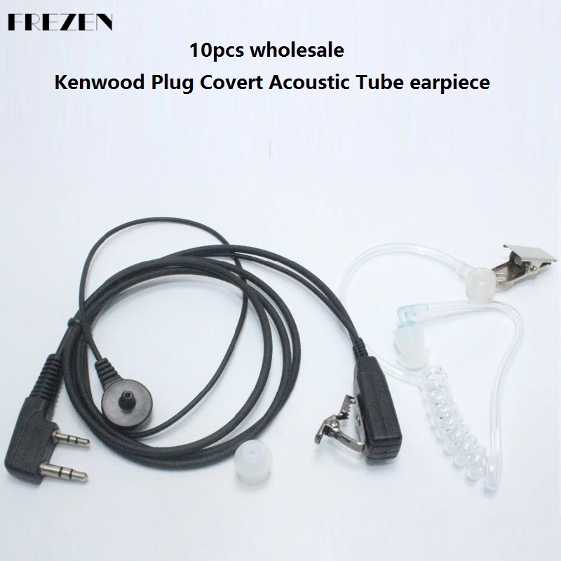 10pcs Covert Acoustic Tube Earpiece Bodyguard FBI Headset 2-pin K Plug For Kenwood Baofeng TYT WONXUN Radio
10pcs Covert Acoustic Tube Earpiece Bodyguard FBI Headset 2-pin K Plug For Kenwood Baofeng TYT WONXUN Radio