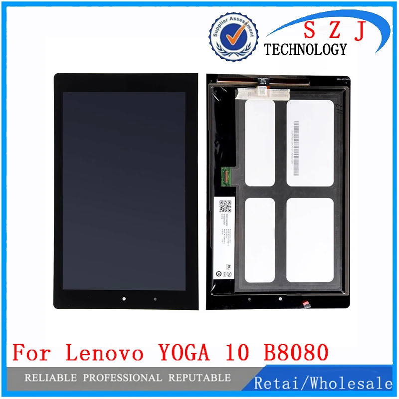 Новый 10 дюймовый дигитайзер + ЖК дисплей b101uan01.E монтаж для Lenovo YOGA B8080 HD Бесплатная