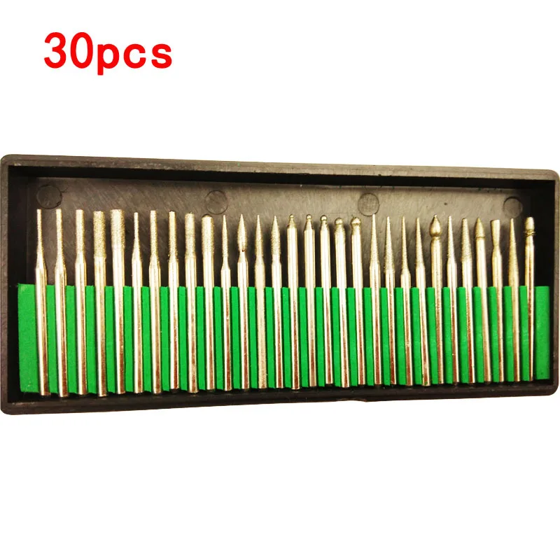 Dremel Accessories 30 Pcs Rotary Diamond Burr Set Kit Dremel Compatible Multi Tool Accessories Grinding Polishing Needle Head
Dremel Accessories 30 Pcs Rotary Diamond Burr Set Kit Dremel Compatible Multi Tool Accessories Grinding Polishing Needle Head