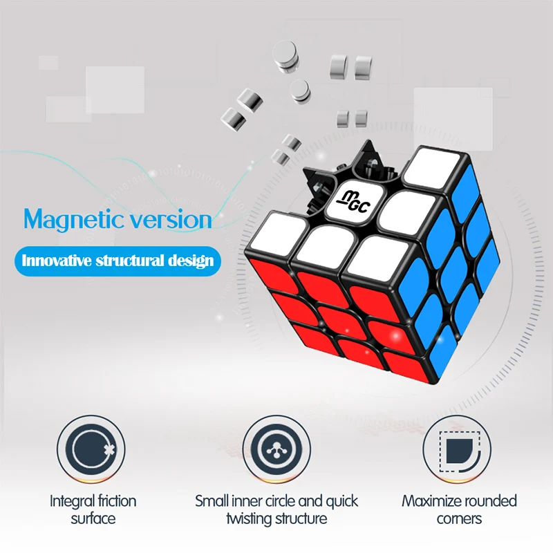 Professional Magnetic Cube 3x3x3 Speed For Magic Cube Antistress Puzzle Magico For Children Adult Education Toys For Children
Professional Magnetic Cube 3x3x3 Speed For Magic Cube Antistress Puzzle Magico For Children Adult Education Toys For Children