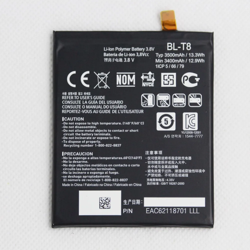 2 шт./лот BL-T8 батареи для мобильного телефона LG G Flex D950 D955 D958 D959 LS995 F340S BLT8 BL T8 мобильный телефон Внутренний Замена литиевая батарея
2 шт./лот BL-T8 батареи для мобильного телефона LG G Flex D950 D955 D958 D959 LS995 F340S BLT8 BL T8 мобильный телефон Внутренний Замена литиевая батарея