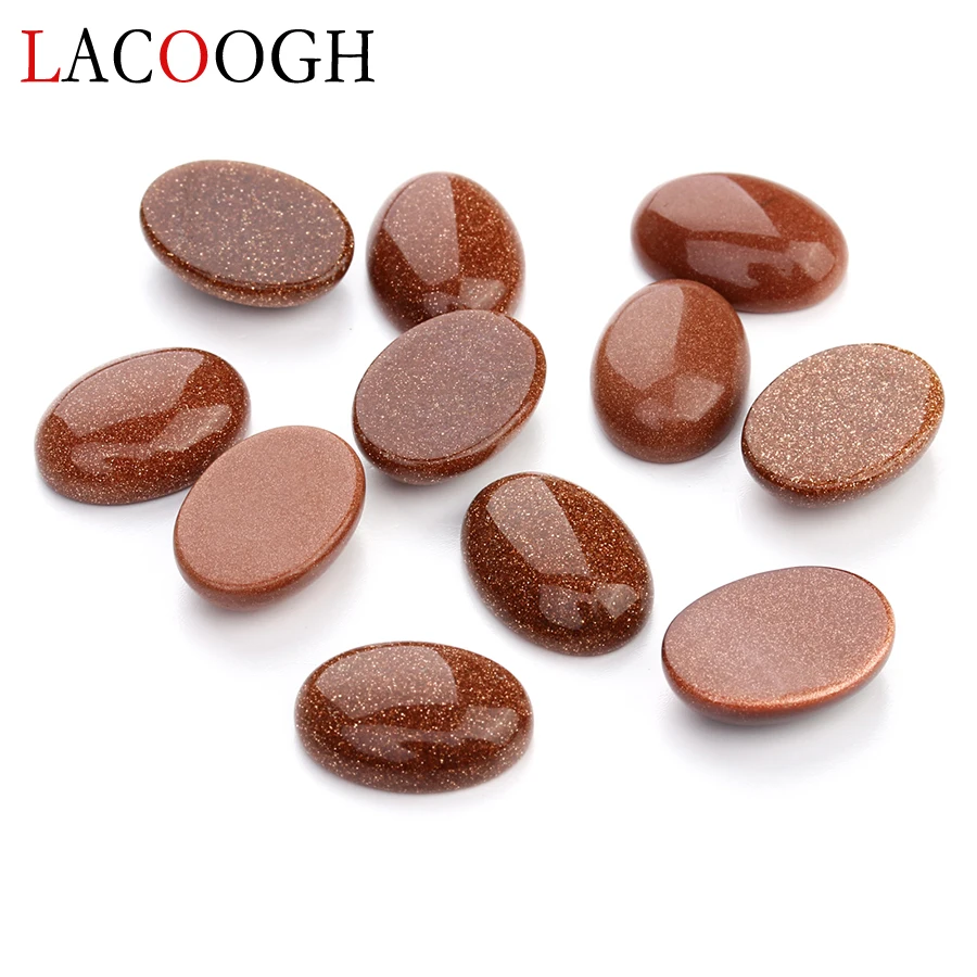 Wholesale 10pcs Natural Bulk Beads 10x14 13x18mm Flat Back Oval Cabochons Cameo Golden Sand Stone Beads for Jewelry Findings
Wholesale 10pcs Natural Bulk Beads 10x14 13x18mm Flat Back Oval Cabochons Cameo Golden Sand Stone Beads for Jewelry Findings