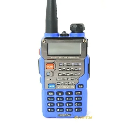 Новинка 2016, голубая рация BaoFeng UV-5RE + Plus, Двухдиапазонная рация 136-174 и 400-520 МГц, двусторонняя радиосвязь с бесплатной доставкой
Новинка 2016, голубая рация BaoFeng UV-5RE + Plus, Двухдиапазонная рация 136-174 и 400-520 МГц, двусторонняя радиосвязь с бесплатной доставкой