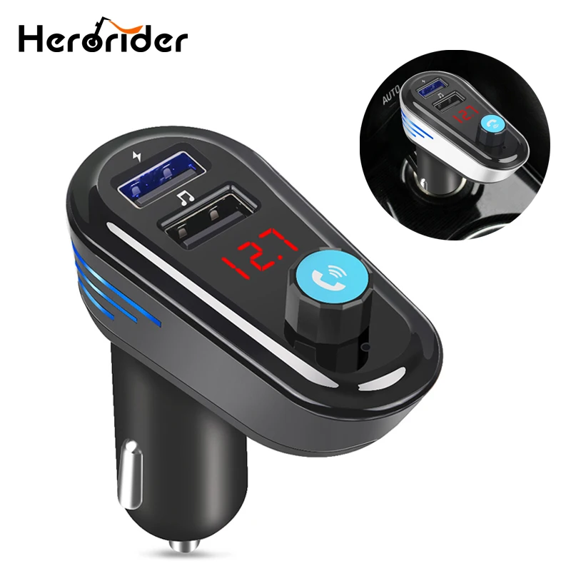 Herorider Смарт USB зарядное устройство Mp3 Bluetooth FM передатчик модулятор аудио плеер Handsfree автомобильный комплект авто FM модулятор ручной бесплатн...
Herorider Смарт USB зарядное устройство Mp3 Bluetooth FM передатчик модулятор аудио плеер Handsfree автомобильный комплект авто FM модулятор ручной бесплатн...