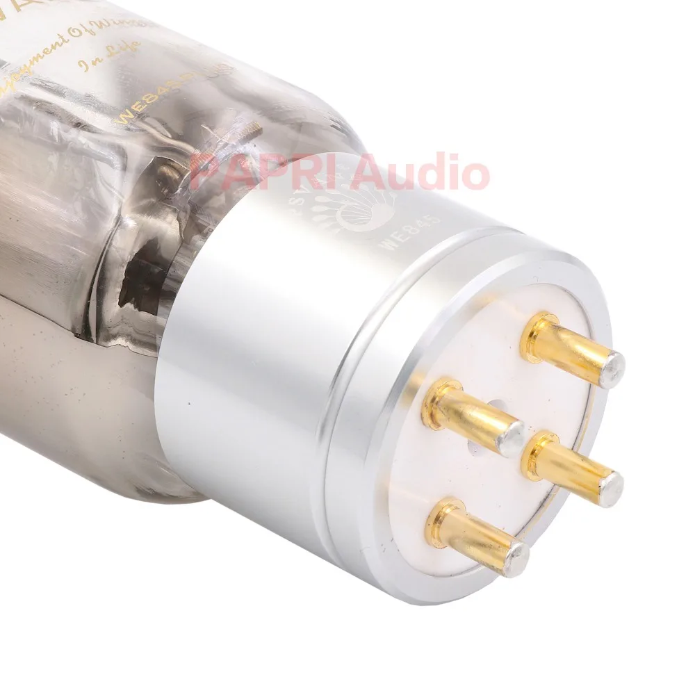 PAPRI 2PCS PSVANE WE845/PLUS Vacuum Tube Replace 845 tubes for Vintage Amplifier DIY Audio Factory Tested Matched Pair
PAPRI 2PCS PSVANE WE845/PLUS Vacuum Tube Replace 845 tubes for Vintage Amplifier DIY Audio Factory Tested Matched Pair