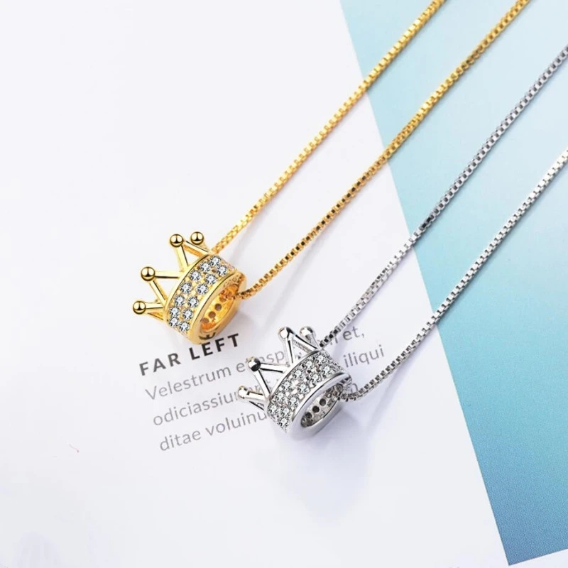 Korean Fresh Crown Fashion Queen Wind Silver Color Clavicle Chain Literary Temperament Female Necklace SNE355
Korean Fresh Crown Fashion Queen Wind Silver Color Clavicle Chain Literary Temperament Female Necklace SNE355