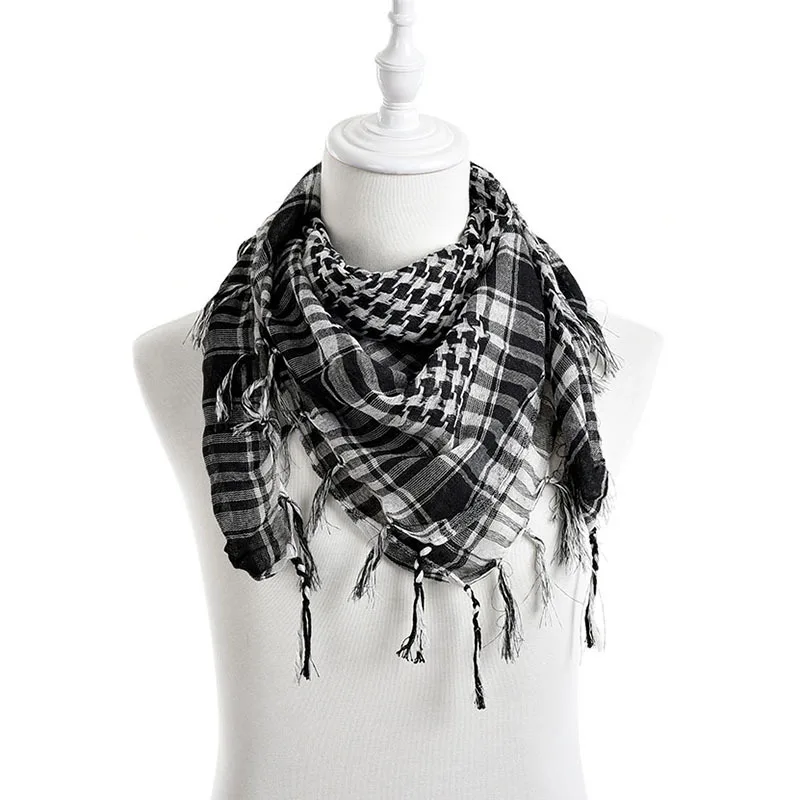 New Unisex 5Colors Women Men Checkered Arab Grid Neck Keffiyeh Palestine Scarf Wrap hot sale
New Unisex 5Colors Women Men Checkered Arab Grid Neck Keffiyeh Palestine Scarf Wrap hot sale