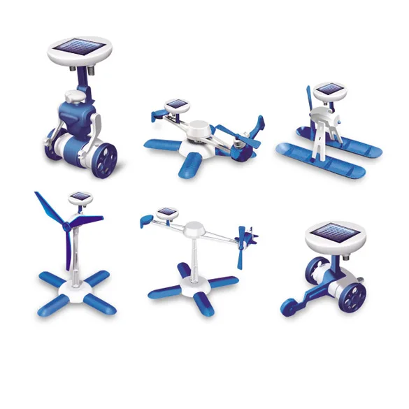 6 In 1 Robot Airboat Windmill Wheeler Helicoter DIY Assemble Solar Powered 88 88 NSV775
6 In 1 Robot Airboat Windmill Wheeler Helicoter DIY Assemble Solar Powered 88 88 NSV775