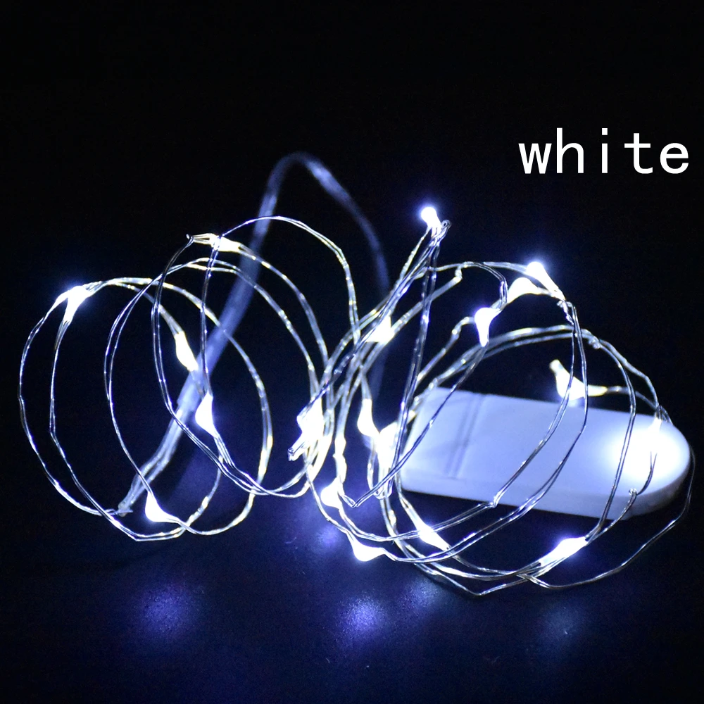 New Year Christmas Garland Waterproof Copper Wire LED String Lamp Fairy lights 1M Length For Indoor Xmas Wedding Decoration
New Year Christmas Garland Waterproof Copper Wire LED String Lamp Fairy lights 1M Length For Indoor Xmas Wedding Decoration