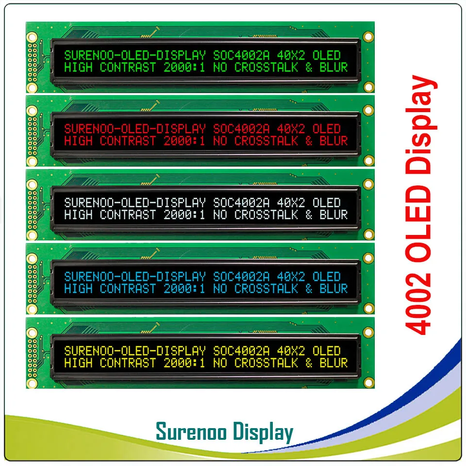 Реальный OLED дисплей 4002 параллельный совместимый с 402 40*2 символами ЖК модуль LCM