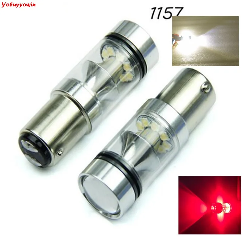 2X Супер красные/белые 100 Вт чипы CREE 1157 BAY15D 20 светодиодов тормозной задний фонарь указателя поворота P21/5 Вт 12 В постоянного тока для Ford Kia Alfa Romeo
2X Супер красные/белые 100 Вт чипы CREE 1157 BAY15D 20 светодиодов тормозной задний фонарь указателя поворота P21/5 Вт 12 В постоянного тока для Ford Kia Alfa Romeo
