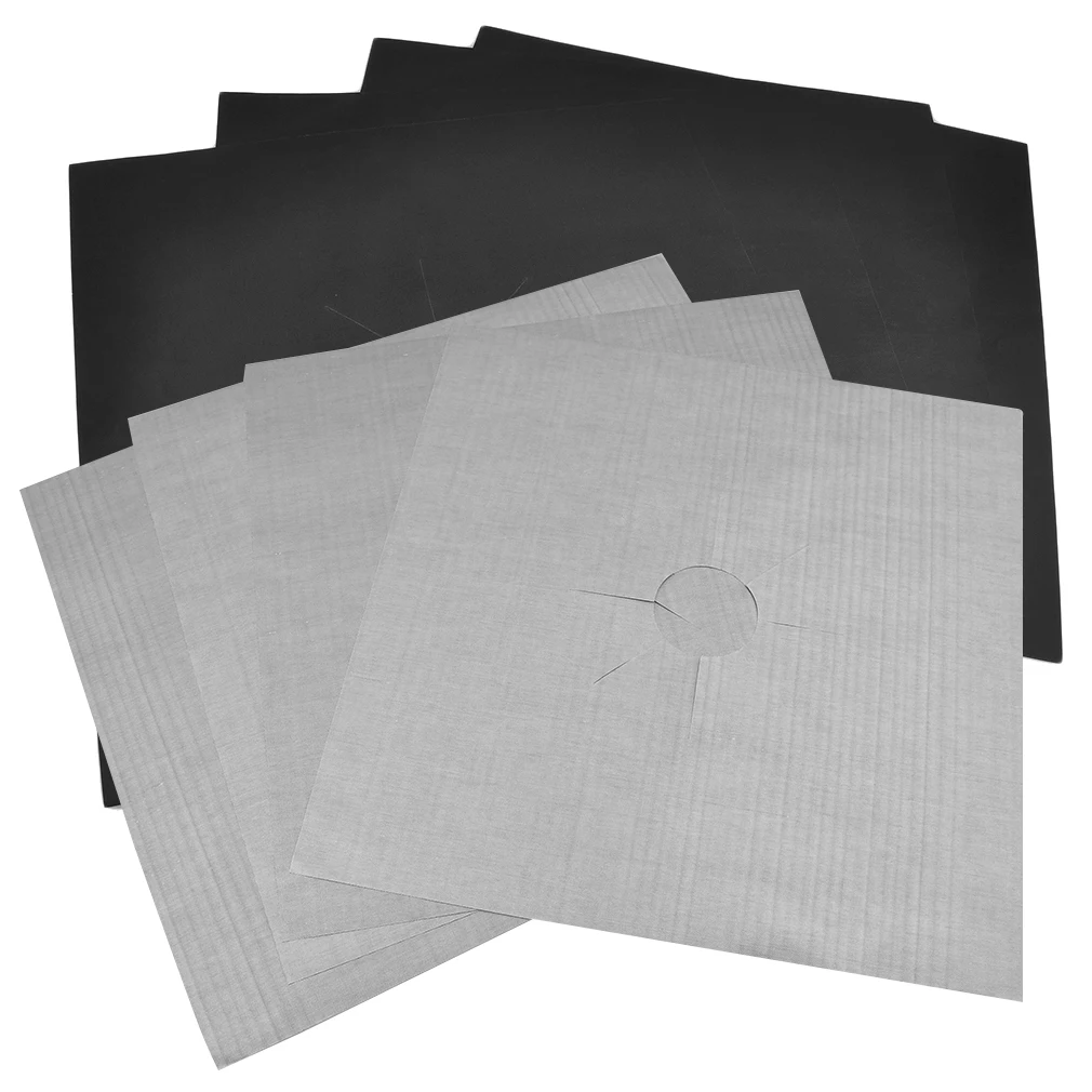 4Pcs/Set Cleaning Kitchen Tools Reusable Gas Cover Stove Burner Mat Temperature Anti-fouling Oil Protector Pad Liner 27*27Cm
4Pcs/Set Cleaning Kitchen Tools Reusable Gas Cover Stove Burner Mat Temperature Anti-fouling Oil Protector Pad Liner 27*27Cm