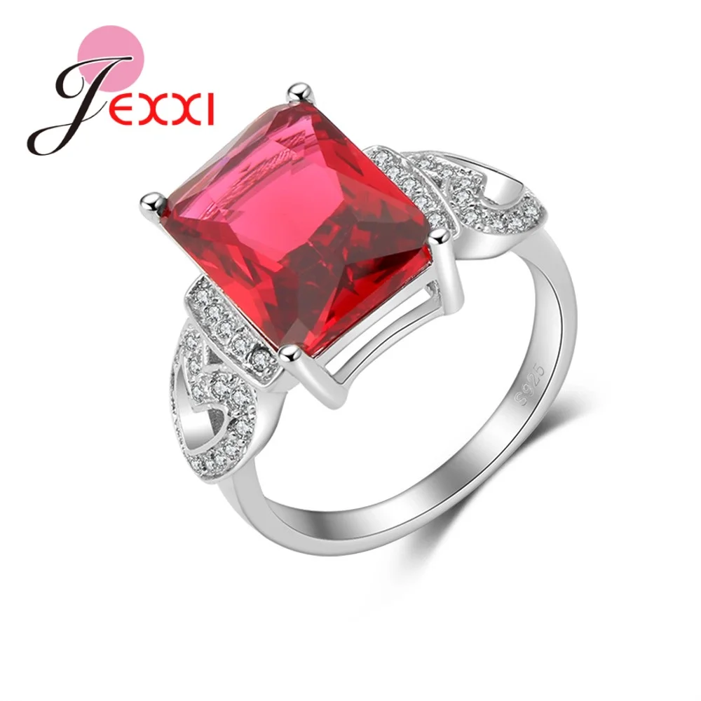 Created Original 925 Sterling Silver Needle Jewelry Shiny Red Austrian Crystal for Women Rings Fashion Hollow Band Female Anel
Created Original 925 Sterling Silver Needle Jewelry Shiny Red Austrian Crystal for Women Rings Fashion Hollow Band Female Anel