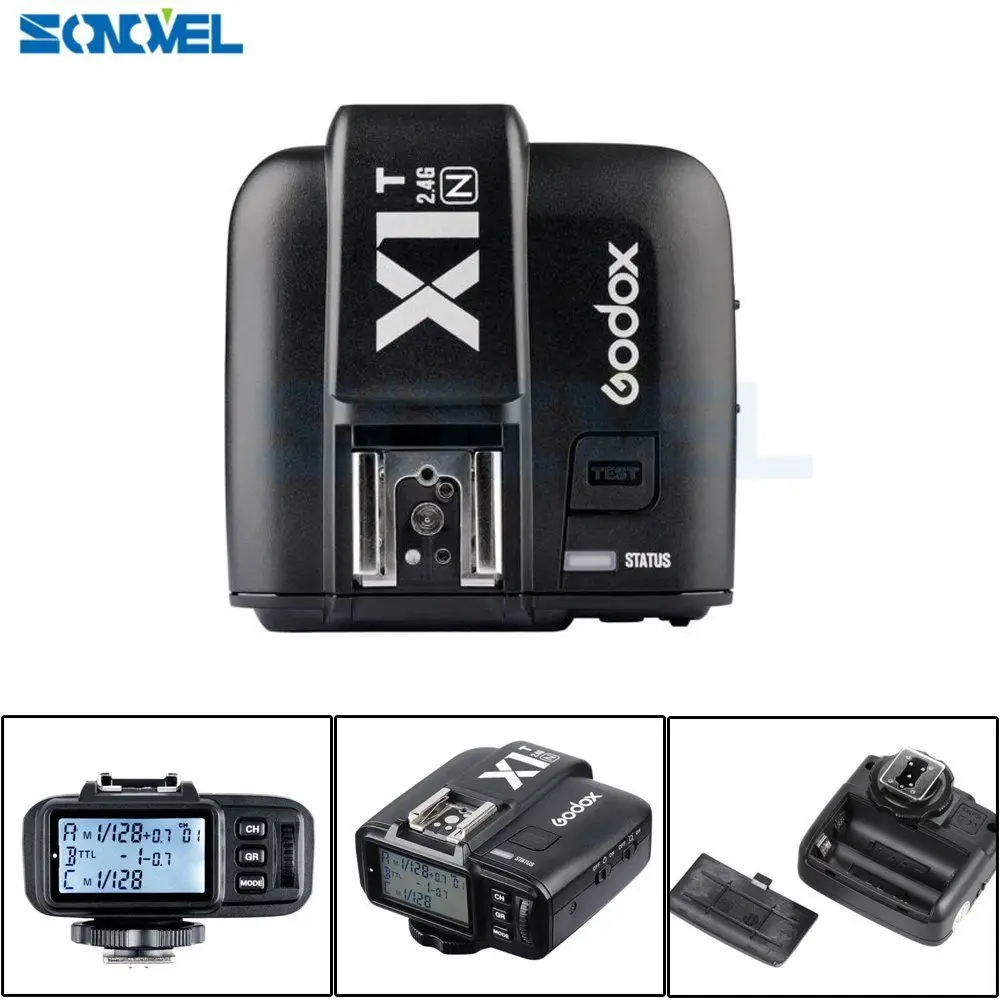 Godox X1N X1T-N I-TTL 2.4 G Wireless 1 / 8000s HSS 32 Channels Camera Flash Trigger Transmitter for Nikon DSLR Camera Godox X1N
Godox X1N X1T-N I-TTL 2.4 G Wireless 1 / 8000s HSS 32 Channels Camera Flash Trigger Transmitter for Nikon DSLR Camera Godox X1N