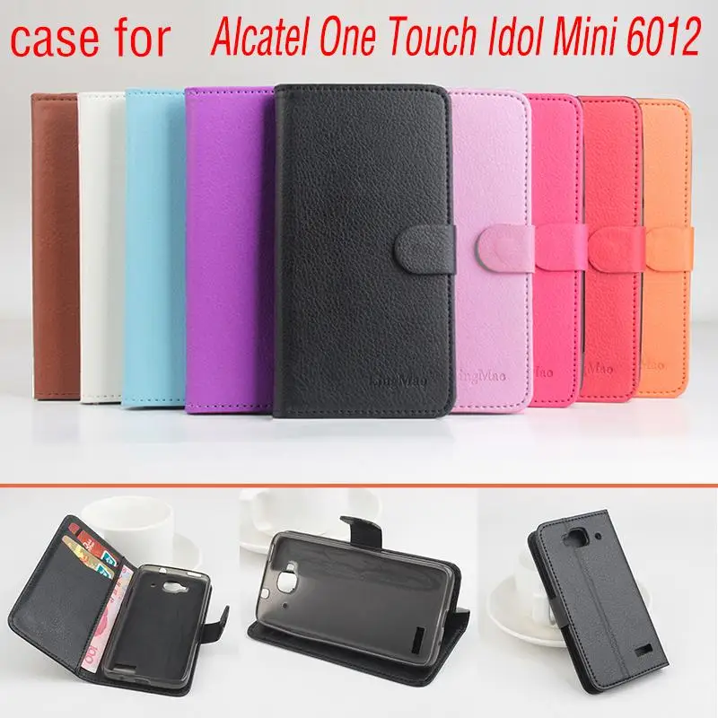 Флип чехол для телефона Alcatel One Touch Idol Mini 6012 роскошный флип кошелек слот карт