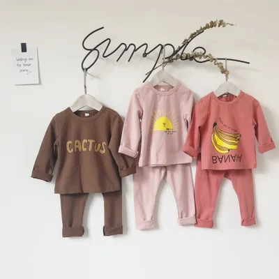 Baby Kids Autumn Winter Pajamas Boys Girls Cartoon Sleepwear Suit Children Long-sleeved Tops+Pants 2 Pcs Homewear Clothes 1-5 Y
Baby Kids Autumn Winter Pajamas Boys Girls Cartoon Sleepwear Suit Children Long-sleeved Tops+Pants 2 Pcs Homewear Clothes 1-5 Y