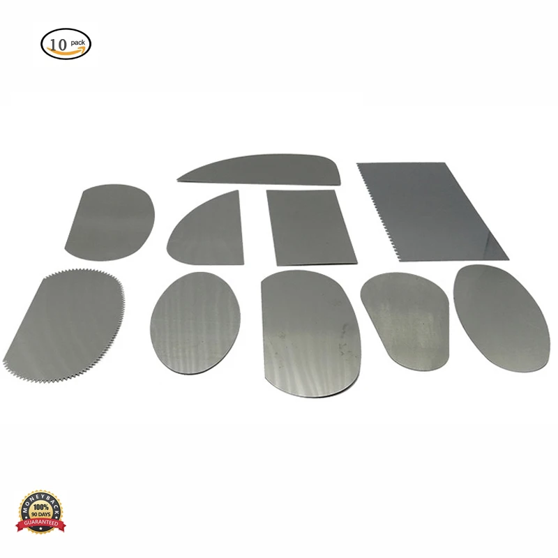 10pcs Clay Sculpture Pottery Molding Ceramics Sharp Steel Cutter Tools Scraper Crafts Ceramic and Pottery Tools Supplies
10pcs Clay Sculpture Pottery Molding Ceramics Sharp Steel Cutter Tools Scraper Crafts Ceramic and Pottery Tools Supplies