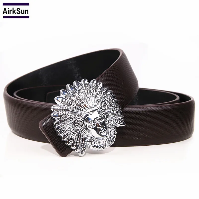 2017 Fashion men Brand Leather Belts Casual Smooth Buckle Women's Belts men's straps For Male Unisex Female free shipping
2017 Fashion men Brand Leather Belts Casual Smooth Buckle Women's Belts men's straps For Male Unisex Female free shipping